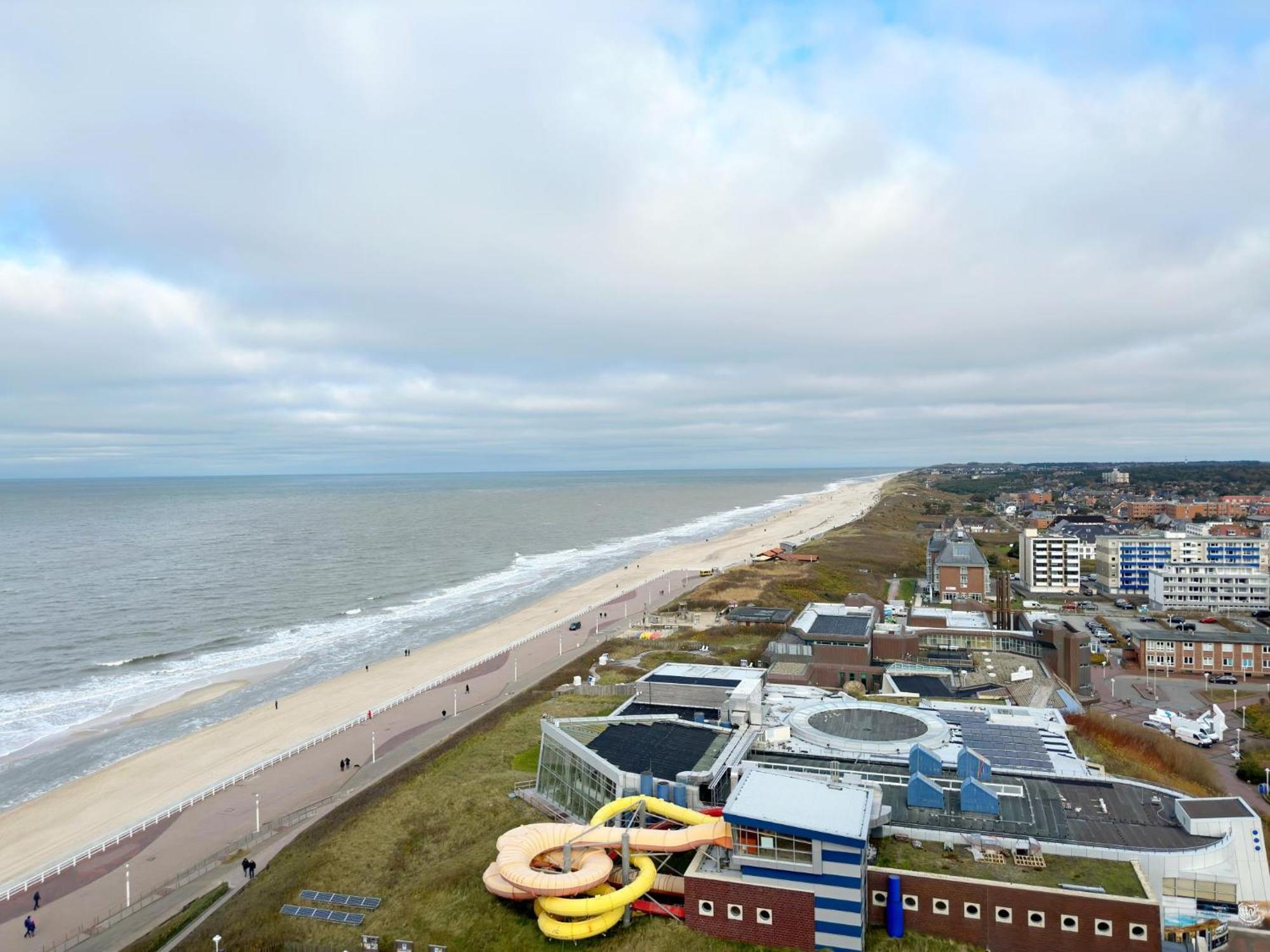 Haus Metropol App 327 Mit Meerblick Und Cityblick 3 Balkone Westerland Luaran gambar