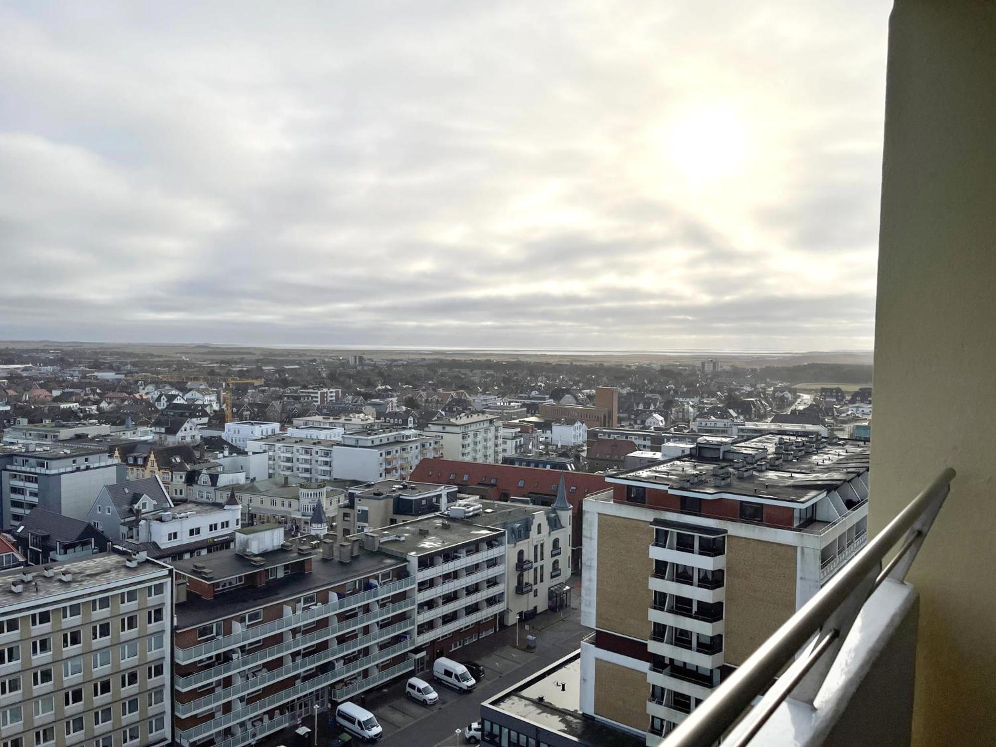 Haus Metropol App 327 Mit Meerblick Und Cityblick 3 Balkone Westerland Luaran gambar
