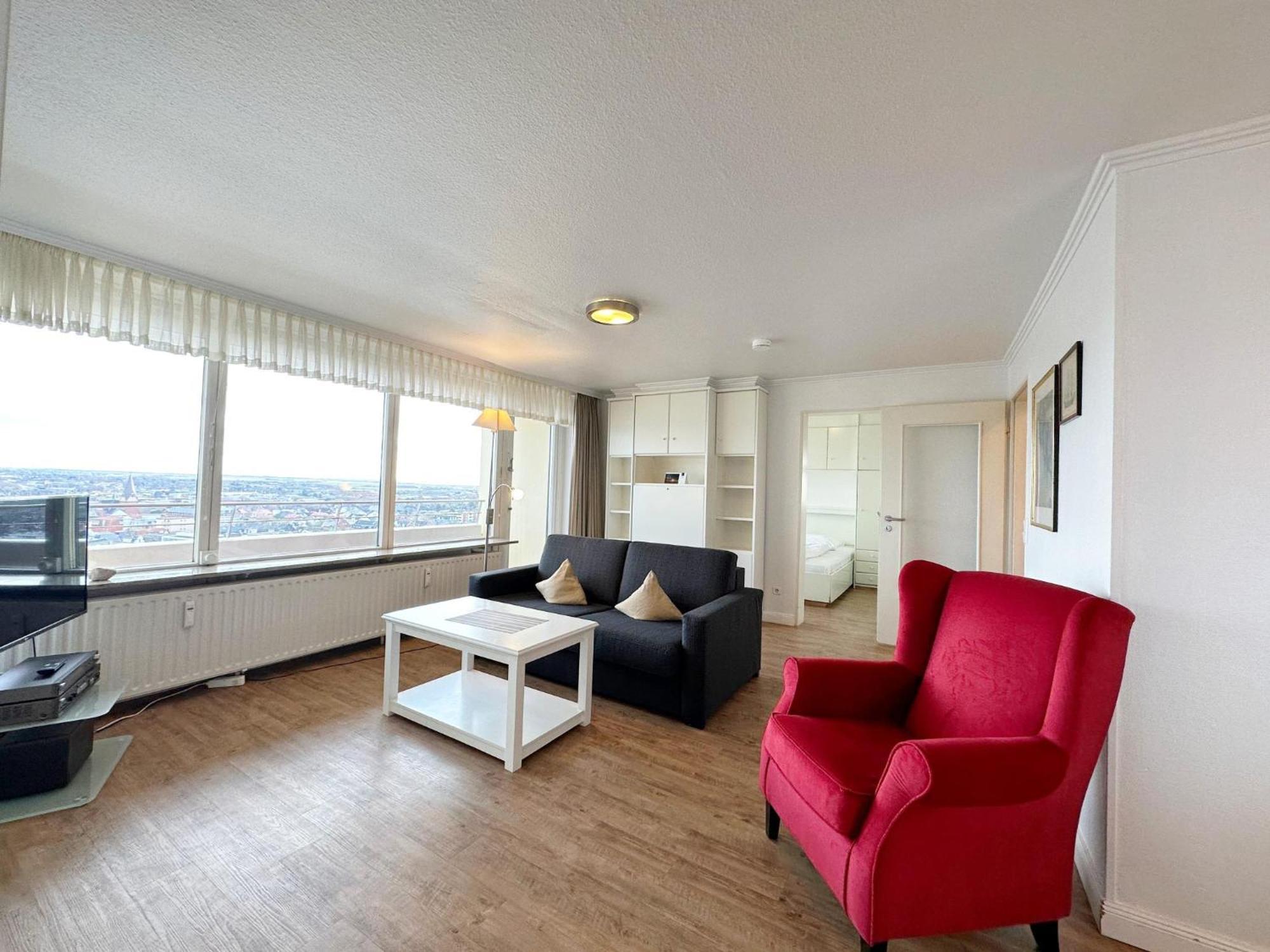 Haus Metropol App 327 Mit Meerblick Und Cityblick 3 Balkone Westerland Luaran gambar
